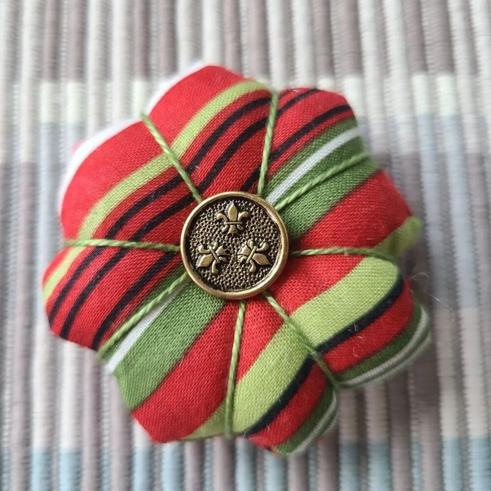 Handmade Holiday Mini Bloom Pillows - Miniature Holiday Charm Decor